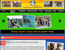 Tablet Screenshot of mundicursos.com